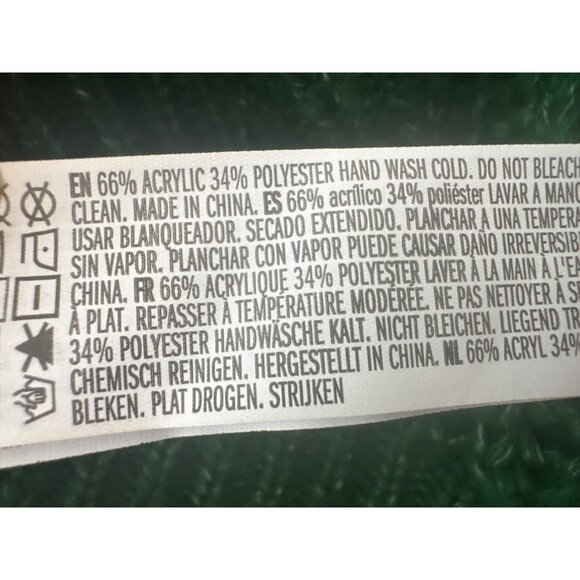 2/$30 Forever 21 XS  Green Chevron Knit Cardigan - Picture 5 of 13